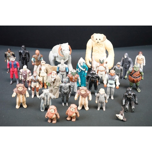 1658 - Star Wars - 26 Original Star Wars figures in play worn condition to include Ugnaught, 2 x Wicket, Pr... 