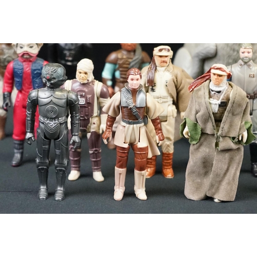 1658 - Star Wars - 26 Original Star Wars figures in play worn condition to include Ugnaught, 2 x Wicket, Pr... 