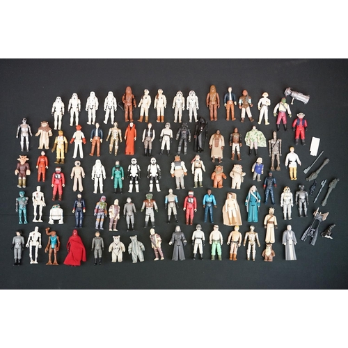 1659 - Star Wars - 77 Original Star Wars figures in play worn condition to include Death Squad Commander, 2... 