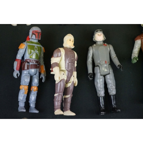 1659 - Star Wars - 77 Original Star Wars figures in play worn condition to include Death Squad Commander, 2... 