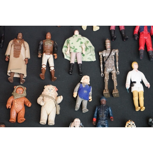 1659 - Star Wars - 77 Original Star Wars figures in play worn condition to include Death Squad Commander, 2... 