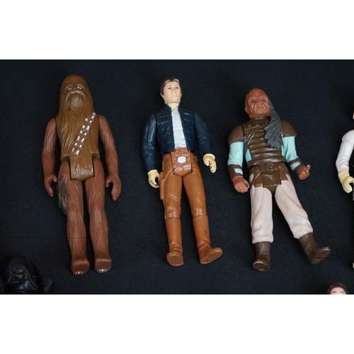 1659 - Star Wars - 77 Original Star Wars figures in play worn condition to include Death Squad Commander, 2... 