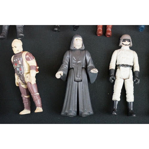 1659 - Star Wars - 77 Original Star Wars figures in play worn condition to include Death Squad Commander, 2... 