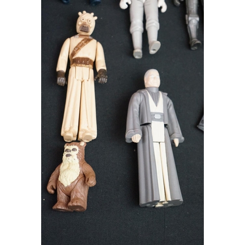 1659 - Star Wars - 77 Original Star Wars figures in play worn condition to include Death Squad Commander, 2... 