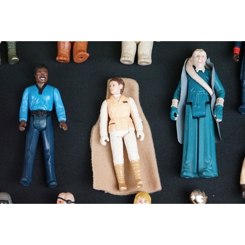 1659 - Star Wars - 77 Original Star Wars figures in play worn condition to include Death Squad Commander, 2... 