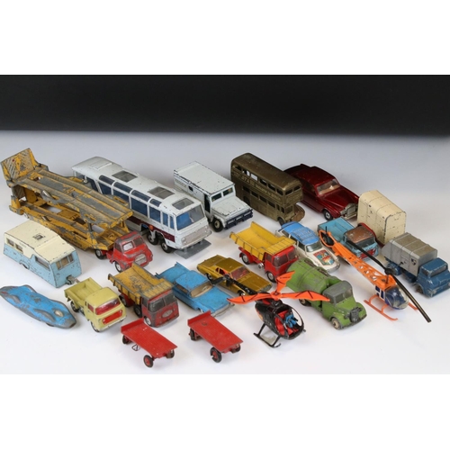 1389 - Around 20 mid 20th C onwards diecast models to include Dinky, Corgi, Budgie