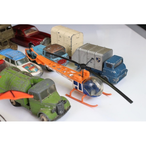 1389 - Around 20 mid 20th C onwards diecast models to include Dinky, Corgi, Budgie