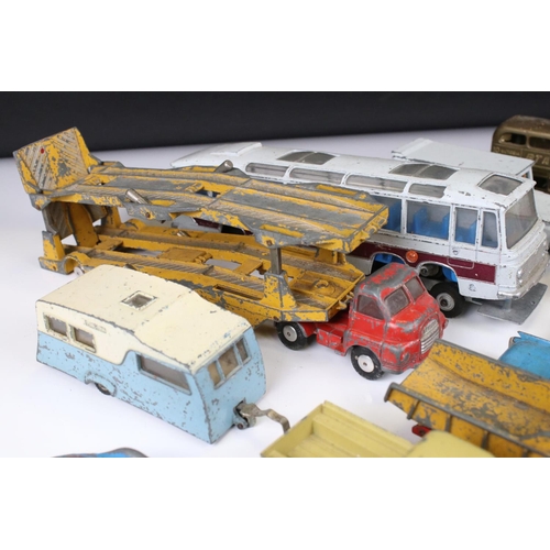 1389 - Around 20 mid 20th C onwards diecast models to include Dinky, Corgi, Budgie