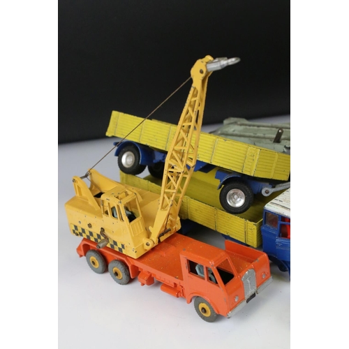 1390 - 22 Mid 20th C diecast models to include Spot On, Dinky & Corgi featuring road and commercial example... 