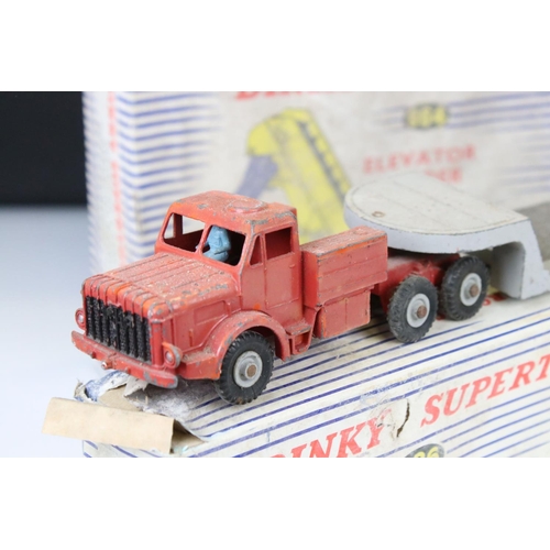 1393 - Six boxed diecast models to include 4 x Dinky Supertoys (985 Trailer For Car Carrier, 964 Elevator L... 