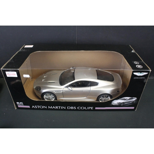 425 - Collection of James Bond related figures & radio control vehicles to include boxed Radstar Aston Mar... 