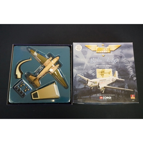 1317 - Six Boxed Corgi The Aviation Archive 1/144 diecast models to include 4 x Frontier Airliners (47103 D... 