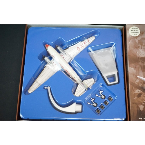 1317 - Six Boxed Corgi The Aviation Archive 1/144 diecast models to include 4 x Frontier Airliners (47103 D... 