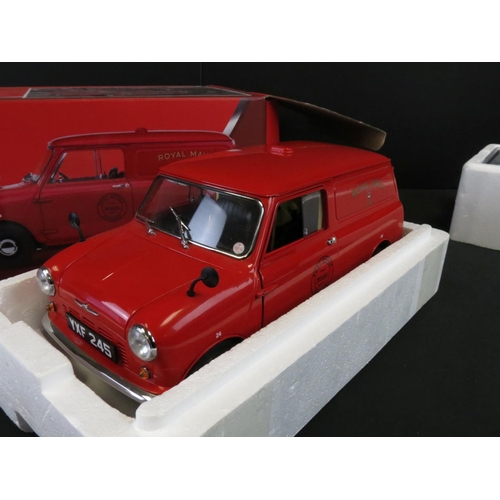 1324 - Boxed Sun Star 1/12 5316 Royal Mail 1960 Morris Mini Van diecast model, complete and ex