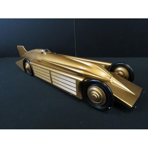 1325 - Boxed Schylling Golden Arrow 1929 Land Speed Record Car, ex