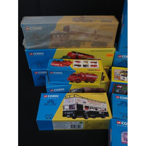 1266 - 18 Boxed Corgi Classics diecast models to include  2 x Confectionery Collection (30308, 18402), Clas... 