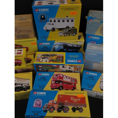 1266 - 18 Boxed Corgi Classics diecast models to include  2 x Confectionery Collection (30308, 18402), Clas... 