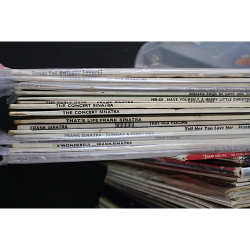 234 - Vinyl - Large collection of Frank Sinatra LPs spanning his career including early examples, box sets... 