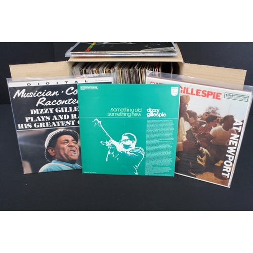 239 - Vinyl - Approx 70 Jazz LPs to include Zoot Sims, large selection of Dizzy Gillespie, Art Tatum, Budd... 