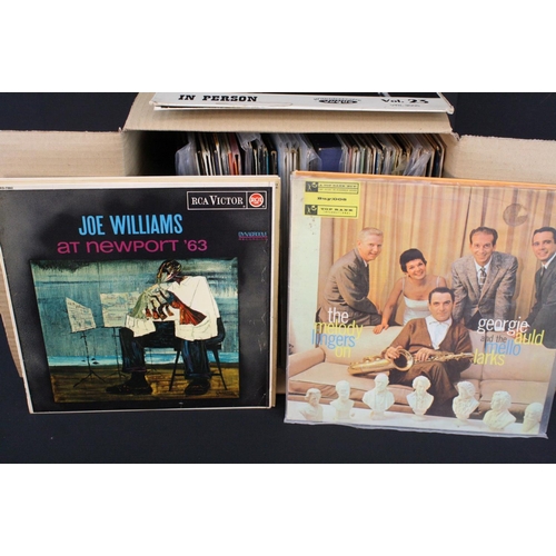 257 - Vinyl - Approx 70 Jazz LPs to include Mark Murphy, Joe Williams, Leonard Feather, Jimmy Witherspoon,... 