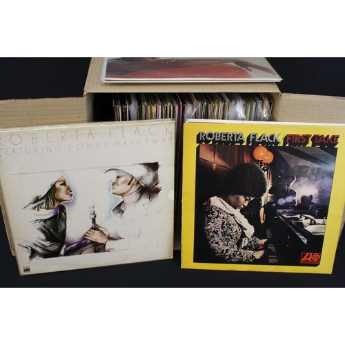 258 - Vinyl - Over 70 female artist LPs spanning genres and decades including Mary Wells, Roberta Flack, M... 