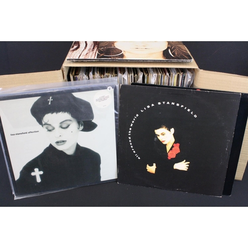 259 - Vinyl - Over 70 female artist LPs including Michelle Shocked, Lisa Stansfield, Alison Moyet, Linda R... 