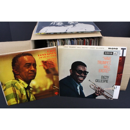 262 - Vinyl - Approx 70 Jazz LPs to include Dizzy Gillespie, Paul Gonsalves, Jimmy Forrest, Stan Getz, Ter... 