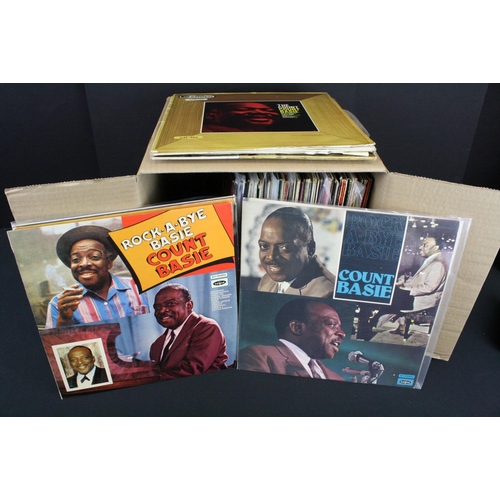 284 - Vinyl - Approx 50 Count Basie LPs spanning his career including early examples.  Condition Vg+ overa... 