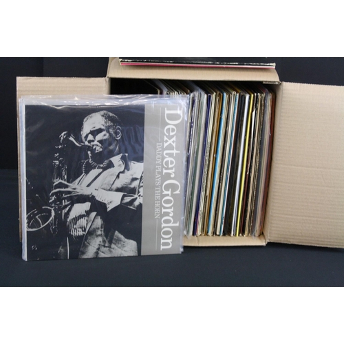 285 - Vinyl - Approx 70 Jazz LPs to include Jelly Roll Morton, Dexter Gordon, Sidney Bechet (inc Blue Note... 