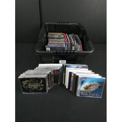 352 - CDs - Around 80 CDs relating to Pink Floyd and band members