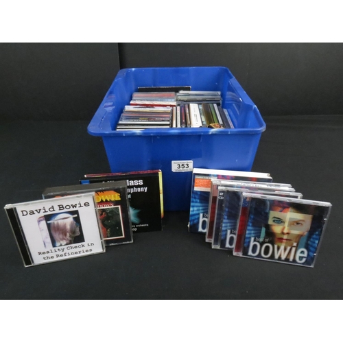 353 - CDs - Around 70 David Bowie CDs & sets