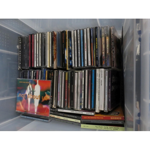 354 - CDs - Around 100 Genesis and related CDs to include albums, live, singles etc