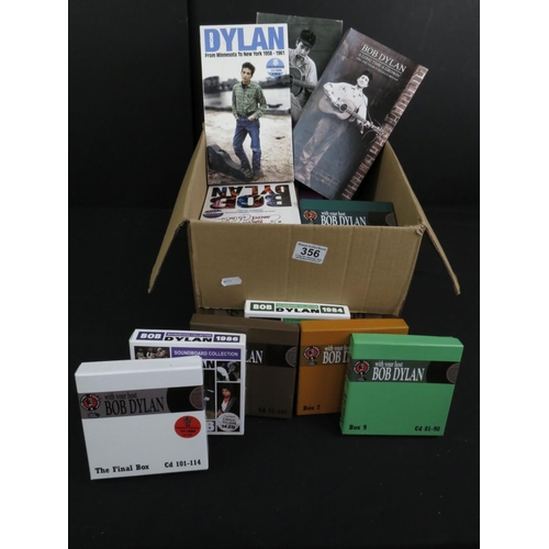 356 - CDs - 29 Bob Dylan CD Box Sets to include Soundboard Collection examples, condition vaires but vg ov... 