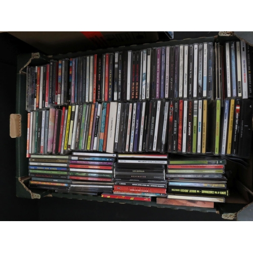 359 - CDs - Over 350 various CDs featuring signed examples, spanning the genres, artists include Led Zeppe... 