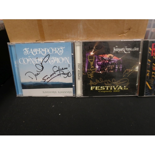 359 - CDs - Over 350 various CDs featuring signed examples, spanning the genres, artists include Led Zeppe... 