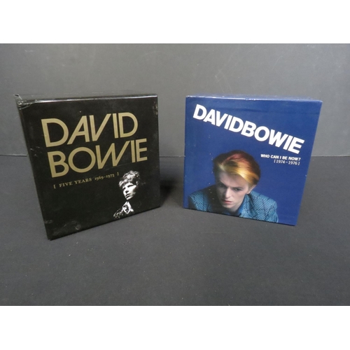 370 - CDs - Two David Bowie Box Sets to include Five Years 1969-1973 & Who Can I Be Now 1974-1976, opened,... 