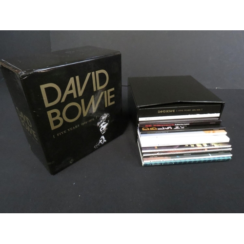 370 - CDs - Two David Bowie Box Sets to include Five Years 1969-1973 & Who Can I Be Now 1974-1976, opened,... 