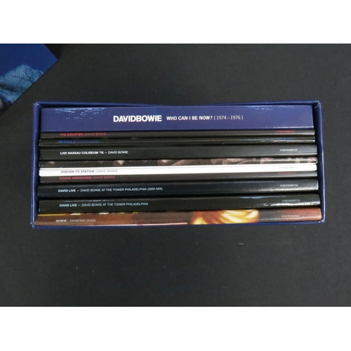 370 - CDs - Two David Bowie Box Sets to include Five Years 1969-1973 & Who Can I Be Now 1974-1976, opened,... 