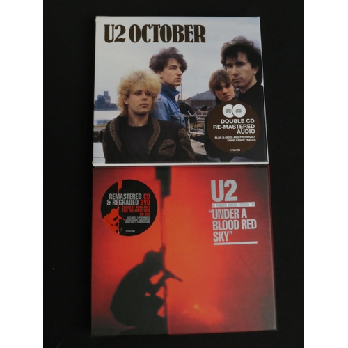 373 - CDs - U2 ltd edn Collectors Box Set 1980-1983, complete with button badges