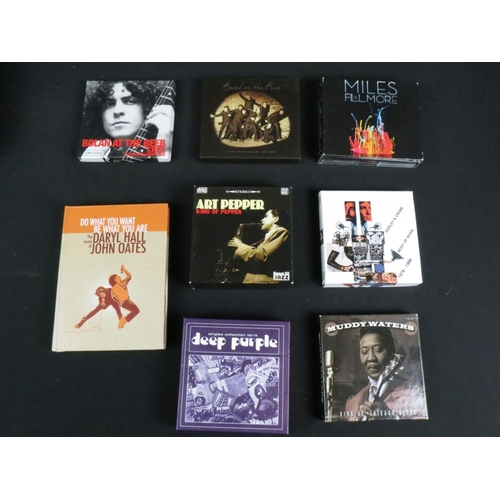 382 - CDs / DVDs - Around 40 Box Sets spanning the genres to include Steely Dan, Muddy Waters, Etta James,... 