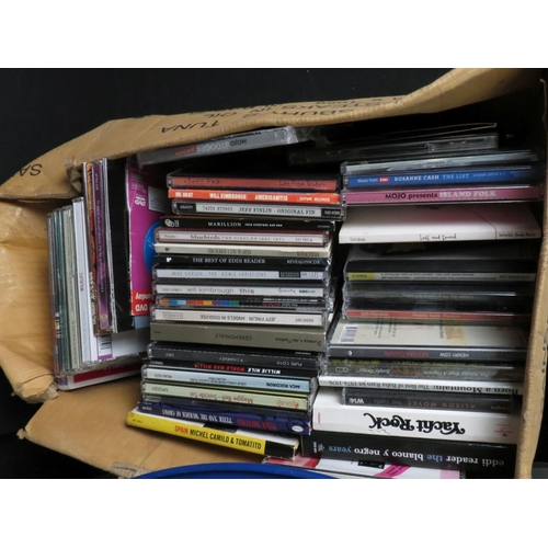 385 - CDs - Around 200 CDs to include Miles Davis, Genesis, Witney Houston, Primal Scream etc, some signed... 