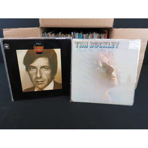 143 - Vinyl - Over 60 rock & pop LPs including Bob Dylan, Buffalo Springfield, Tim Buckley, Leonard Cohen,... 