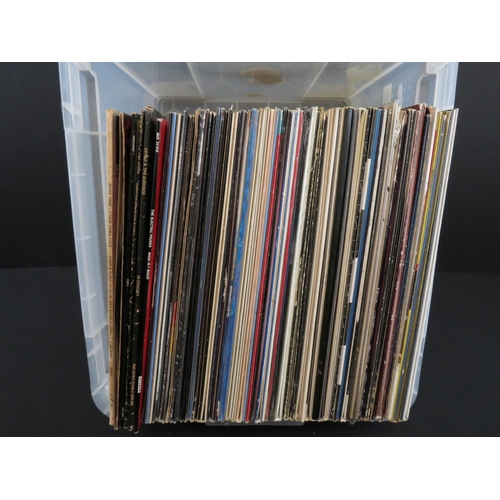 200 - Vinyl - Approx 70 mainly rock LPs including John Lennon, The Byrds, Tangerine Dream, Bob Dylan, Davi... 