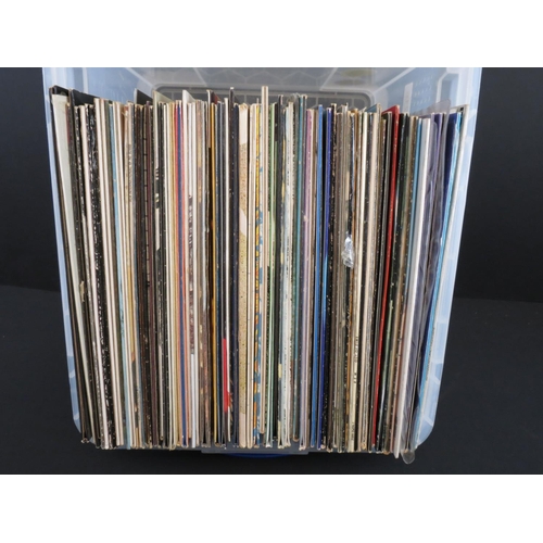 216 - Vinyl - Around 75 mainly Rock LPs to include REM, Led Zeppelin, Yes, Pink Floyd, Love, The Doors, Te... 