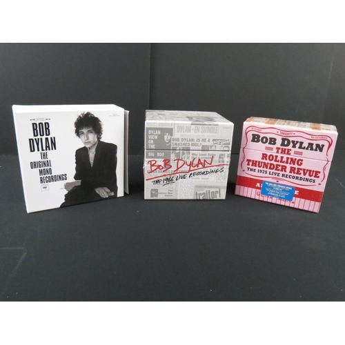 226 - CD s - 10 Bob Dylan CD Box Sets to include sealed The 1966 Live Recordings, sealed The Rolling Thund... 