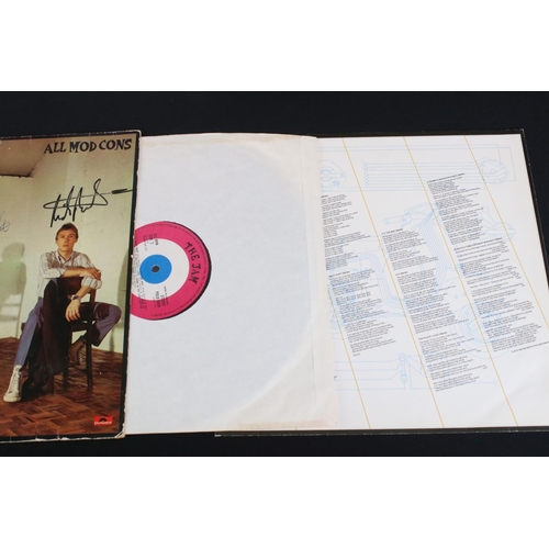 101 - Vinyl & Autographs - The Jam - 2 signed albums: All Mod Cons, original album signed by all 3 members... 