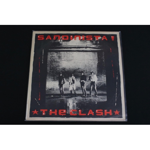 102 - Vinyl - Punk Rock - The Clash and related - 4 UK albums, to include: The Clash (original UK 1st pres... 