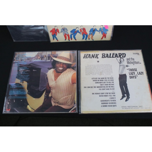 120 - Vinyl - King Records and James Brown - 6 original albums to include: Hank Ballard And The Midnighter... 