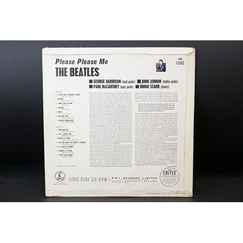 1 - Vinyl - The Beatles Please Please Me on Parlophone PMC 1202 mono with black and gold labels, Dick Ja... 