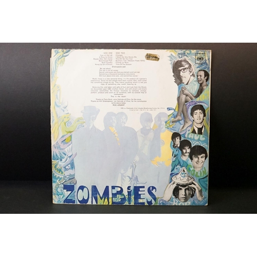 10 - Vinyl - Zombies Odessey And Oracle on CBS 63280 Stereo.  Original CBS advertising inner, stereo stic... 